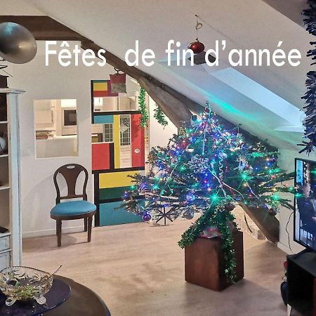 Atelier D'Art - Vue Panoramique Daire Moret-sur-Loing Dış mekan fotoğraf